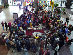 aeral mandala view