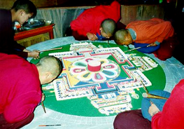 building a buddhist mandala